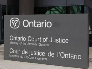 appearing in court