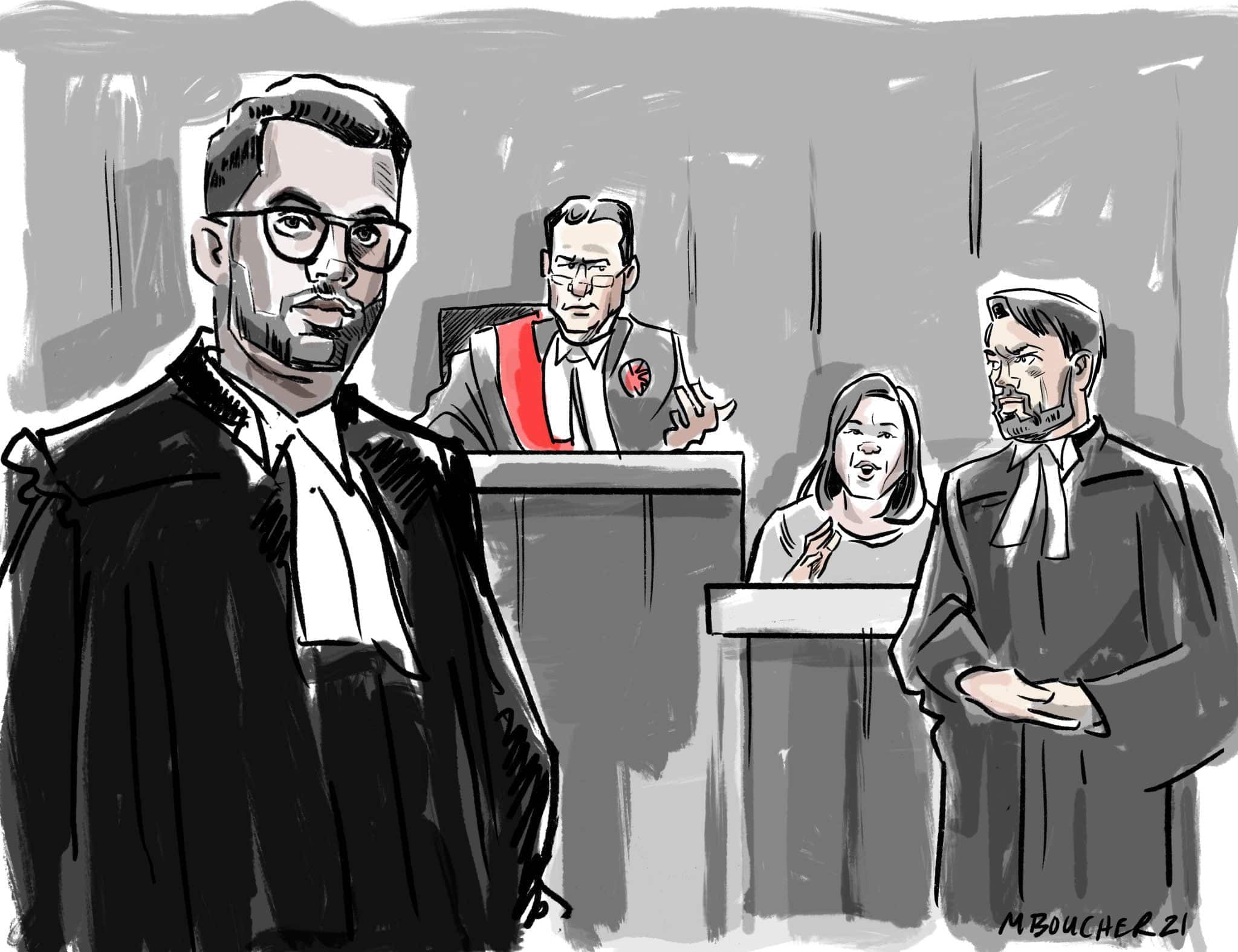 Trevin David Court Sketch